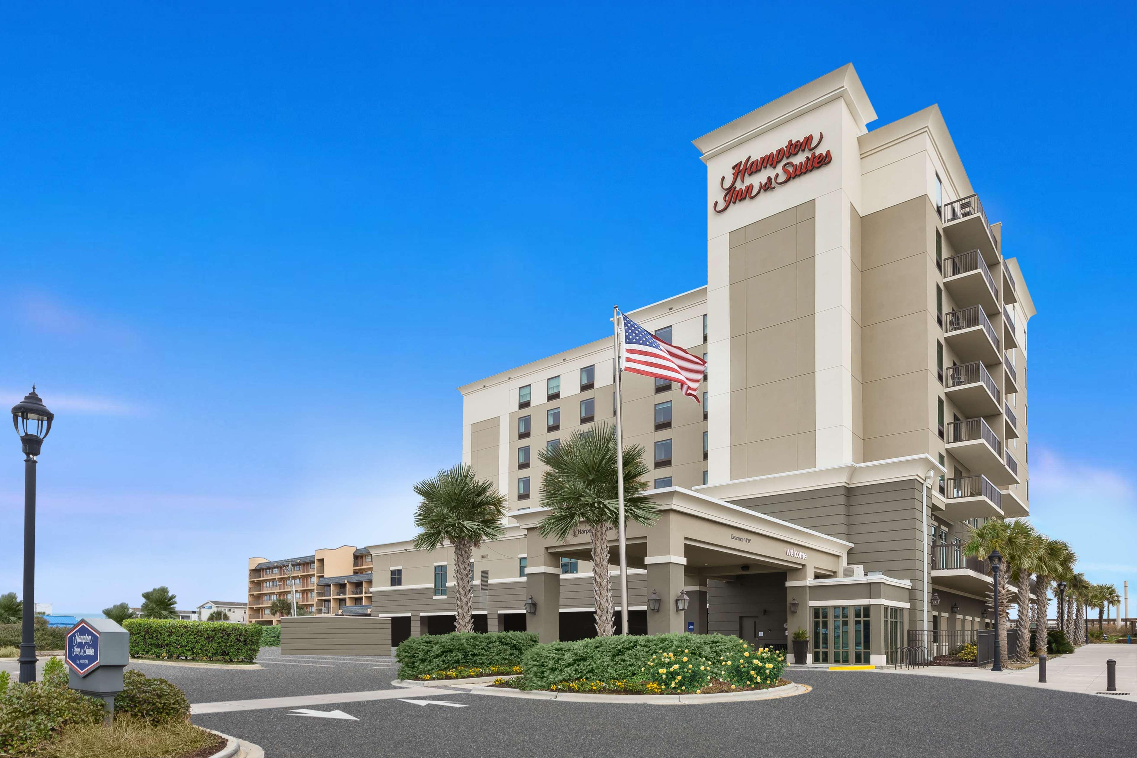 Hampton Inn & Suites By Hilton Carolina Beach Oceanfront Екстериор снимка